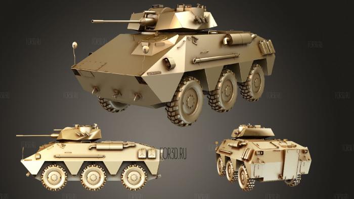 Vec 20 Spanish Army stl model for CNC